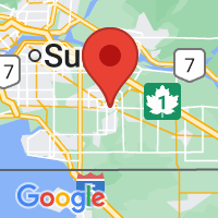 Map of Langley, BC
